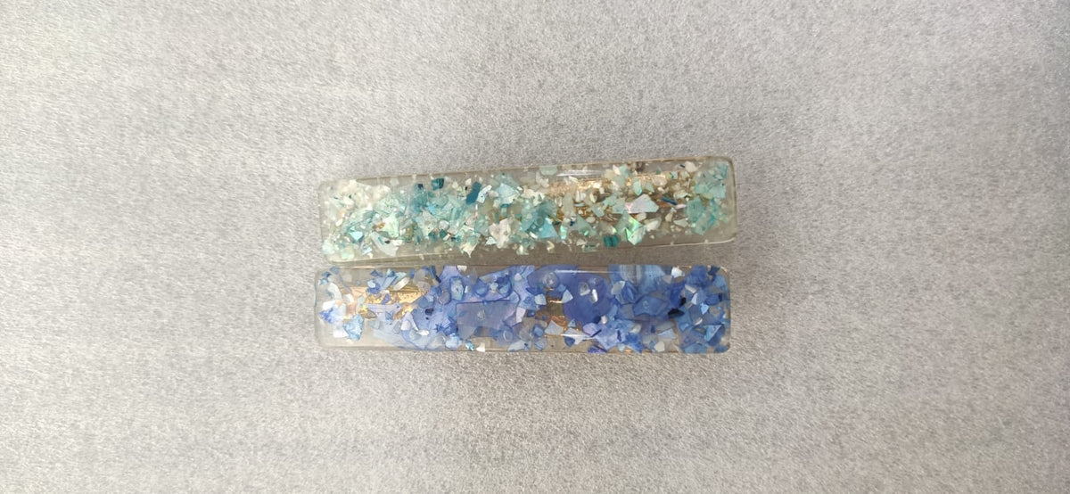 Women Set Of Embellished Alligator Hair Clip