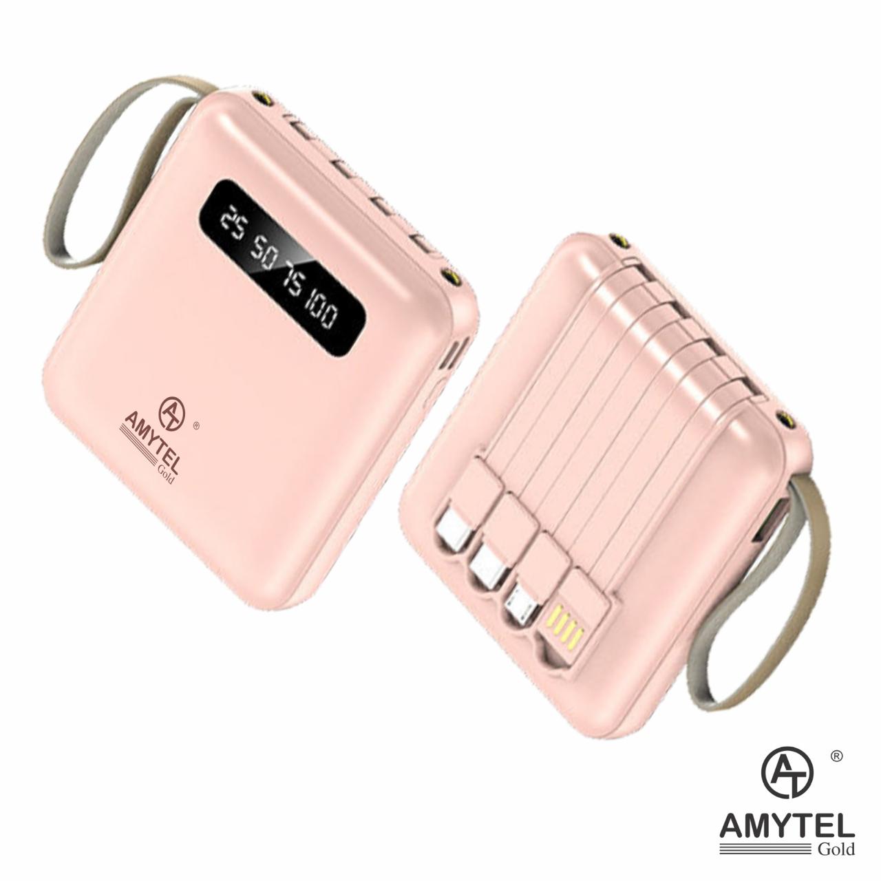 AMYTEL 10000 mAh Power Bank (15 W, Power Delivery 2.0, Power Delivery 3.0, Quick Charge 2.0, Quick Charge 3.0)