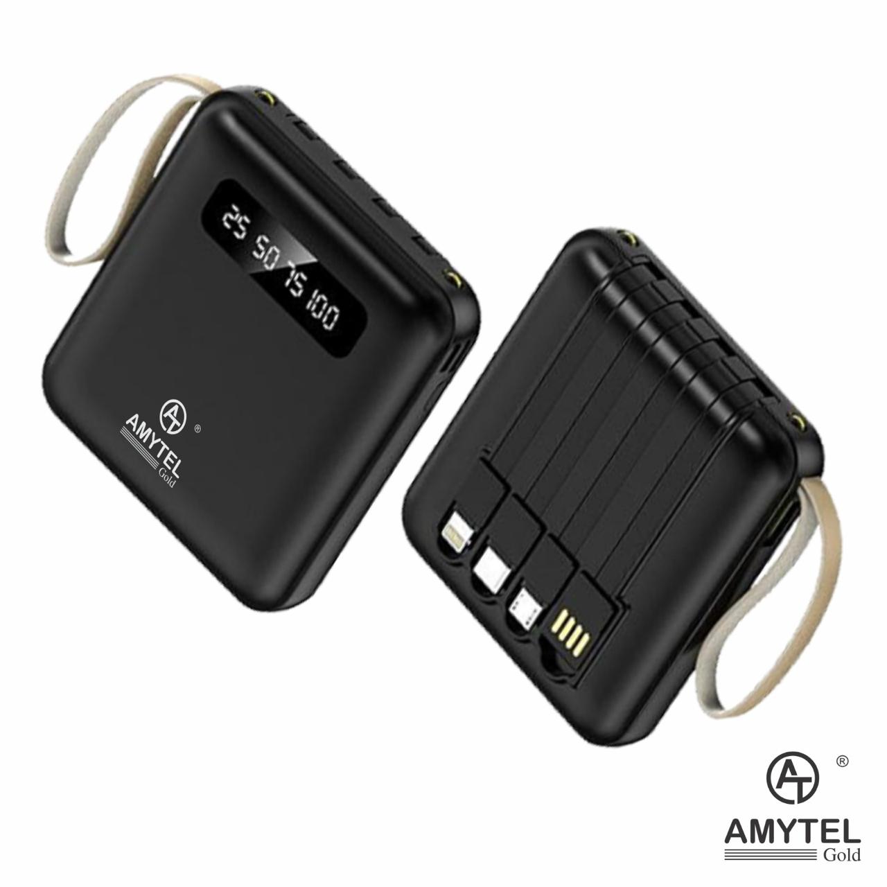 AMYTEL 10000 mAh Power Bank (15 W, Power Delivery 2.0, Power Delivery 3.0, Quick Charge 2.0, Quick Charge 3.0)
