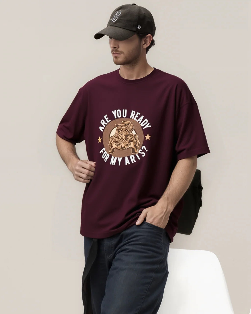 Ready for Arts, Bold Graffiti T-Shirt
