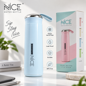 NICE water bottle with packaging