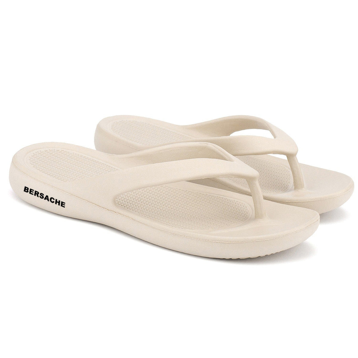 Bersache Extra Soft Classic Casual with Regular wear with Ultra Soft & Flexibility Technology Slipper For Women's & Girl's-(6254-Beige)