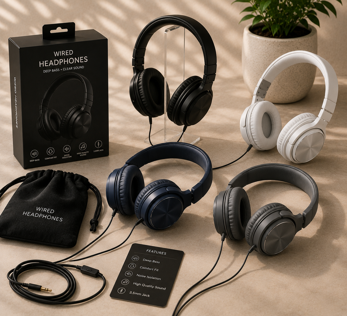 Wired Headphones