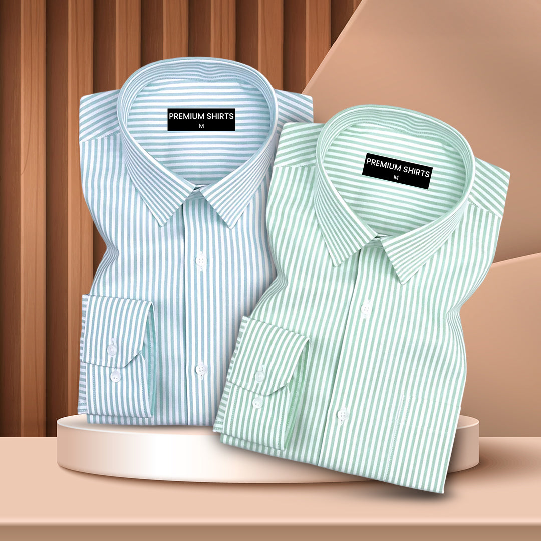 Stripe Shirts Pack of 3