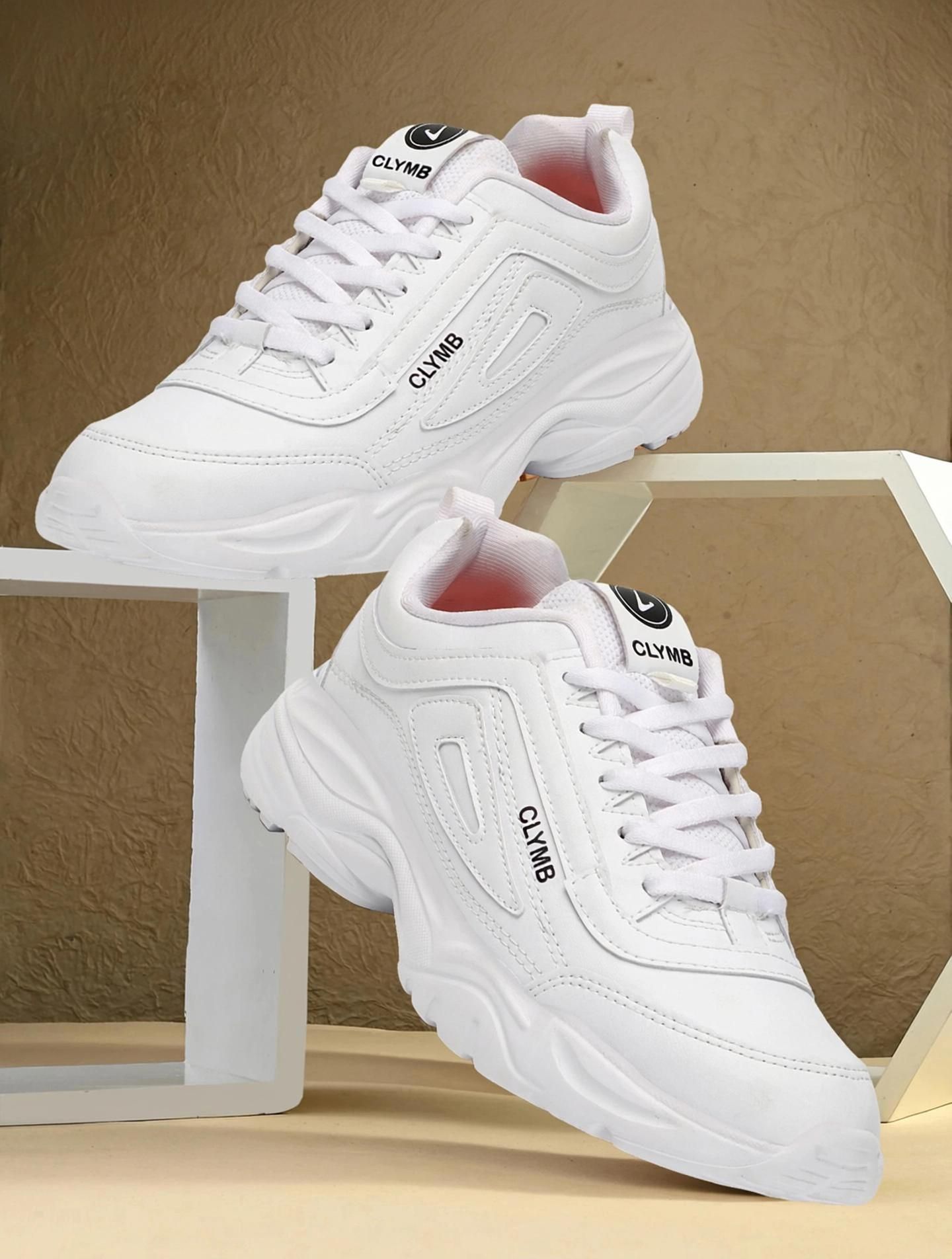 Umbo Sports Shoes - White