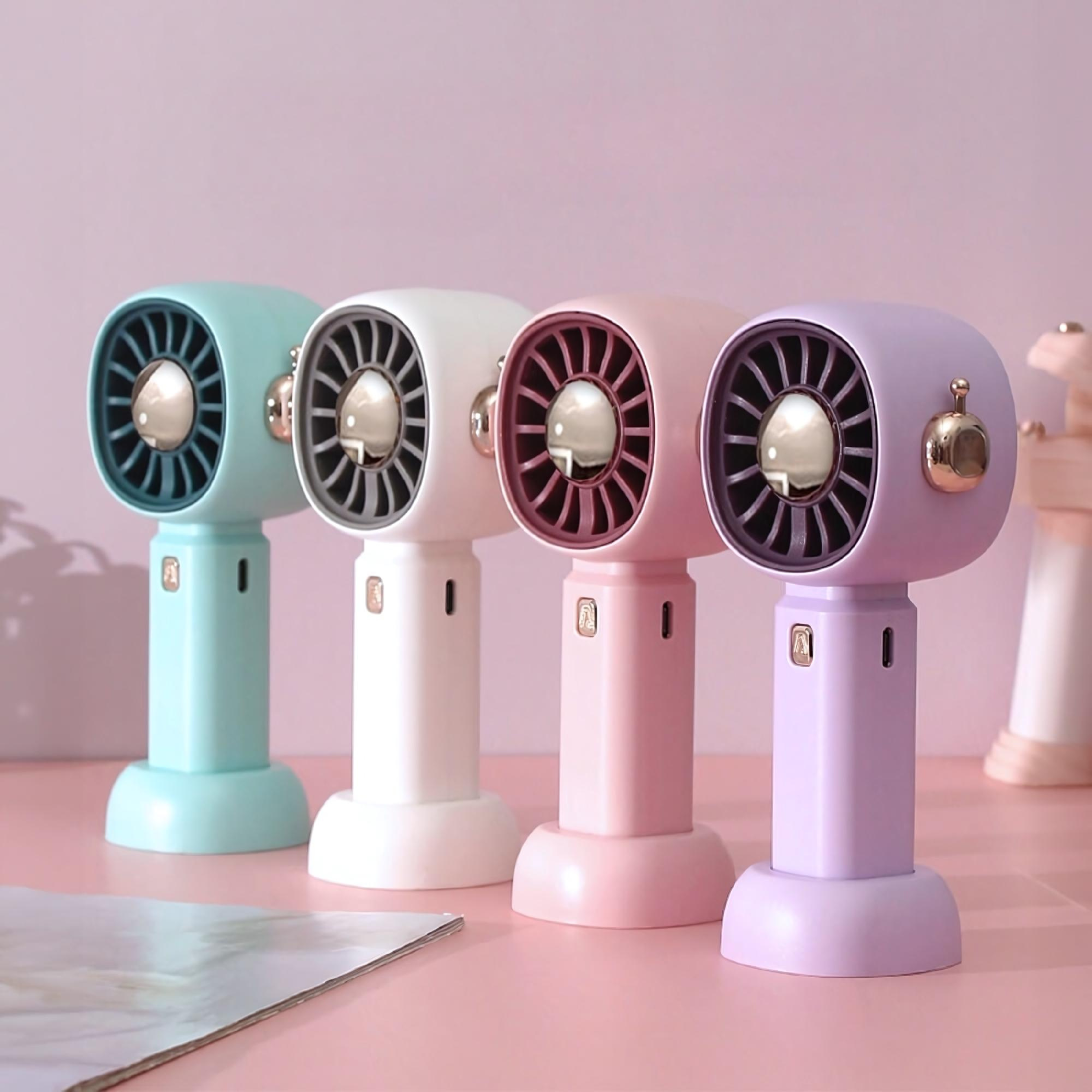 3 Gear Aesthetic Hand Fan