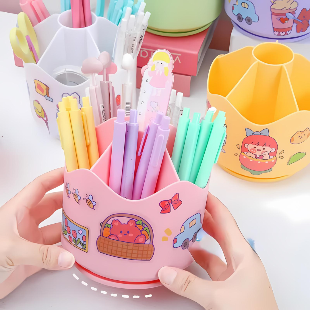 360Â° Rotating Pen Stand