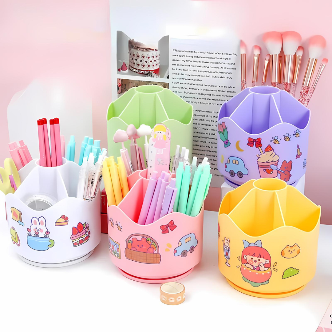 360Â° Rotating Pen Stand