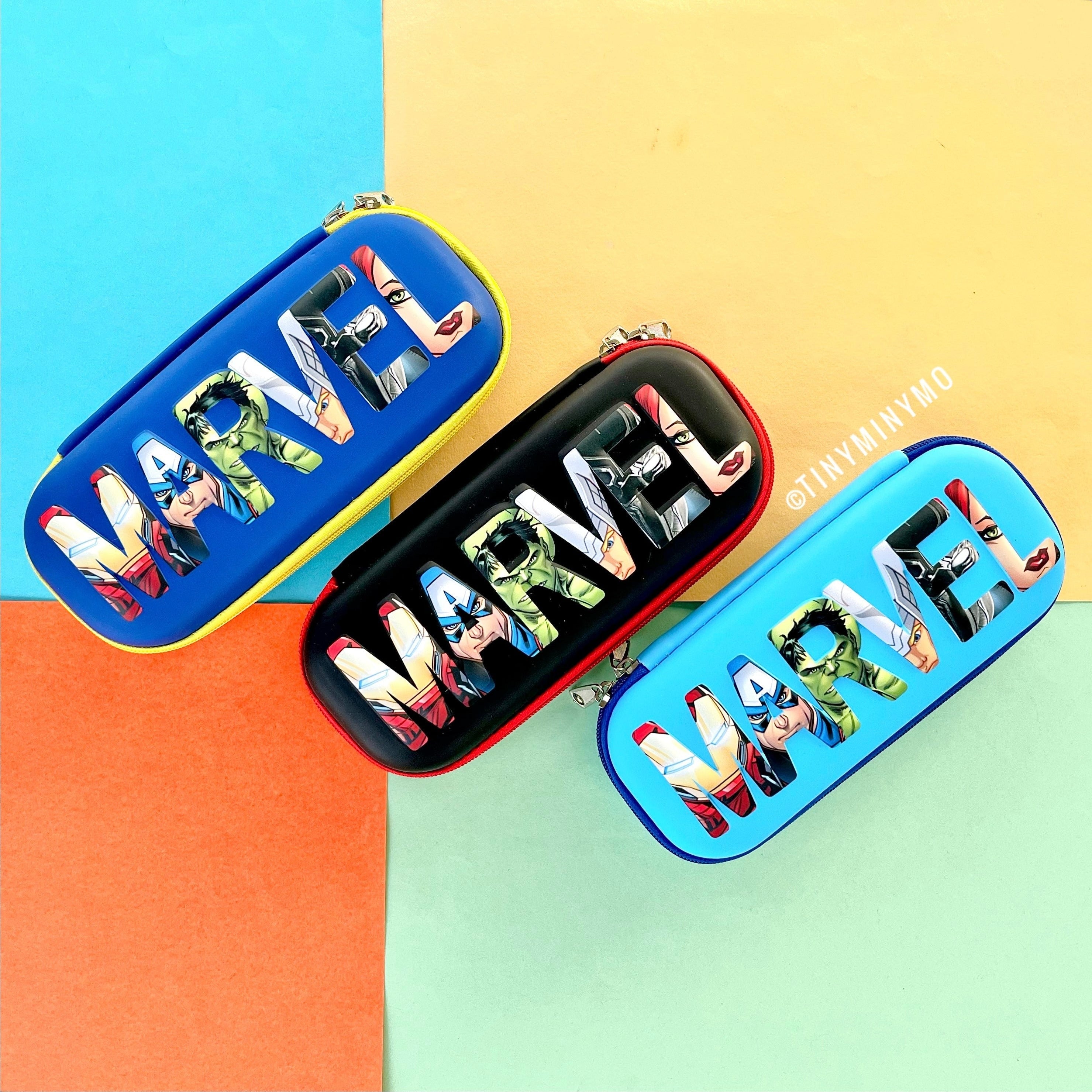 3D Embossed Marvel EVA Pouch