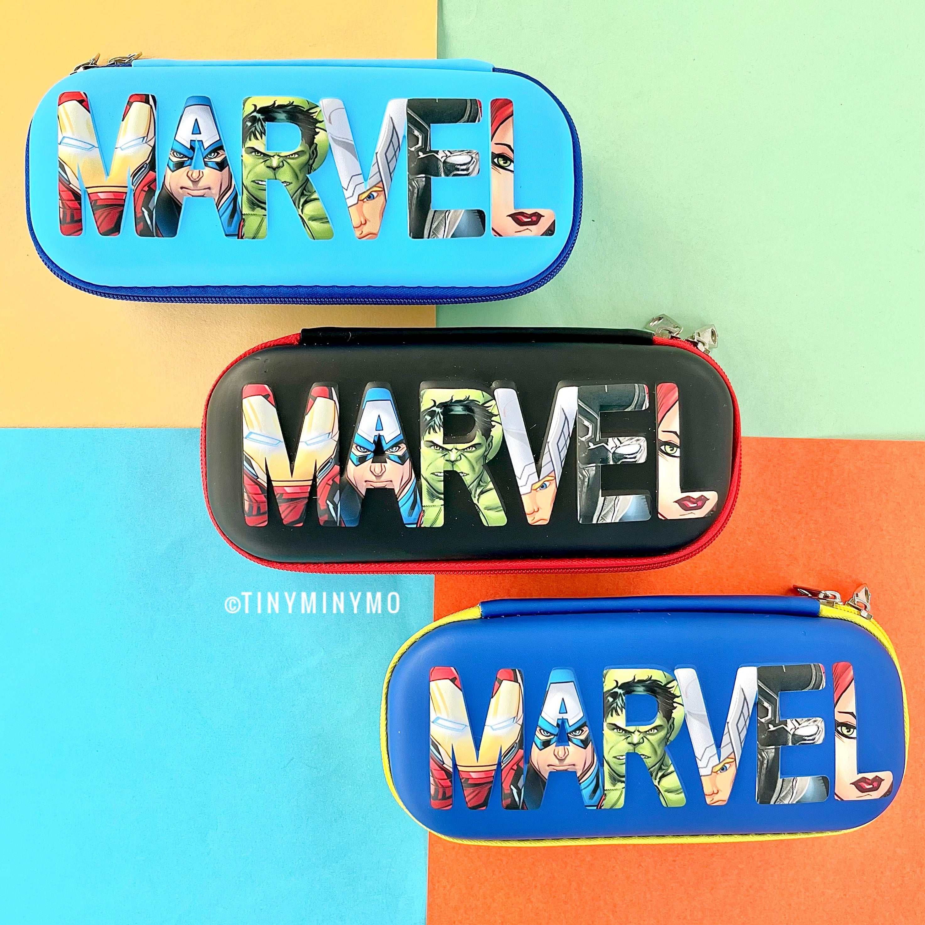 3D Embossed Marvel EVA Pouch