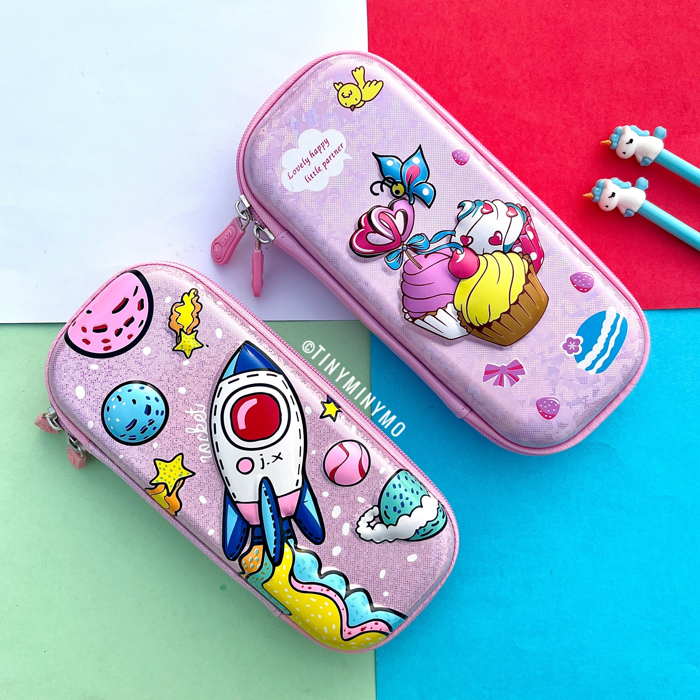 3D Holographic Smiggle Pouch