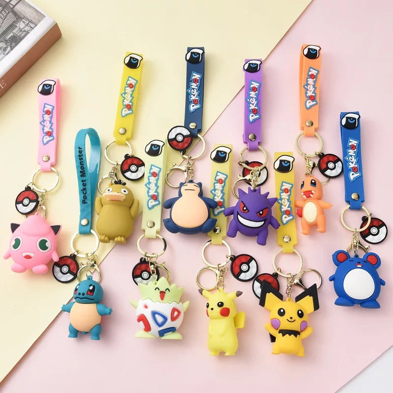 3D Pokemon Keychain