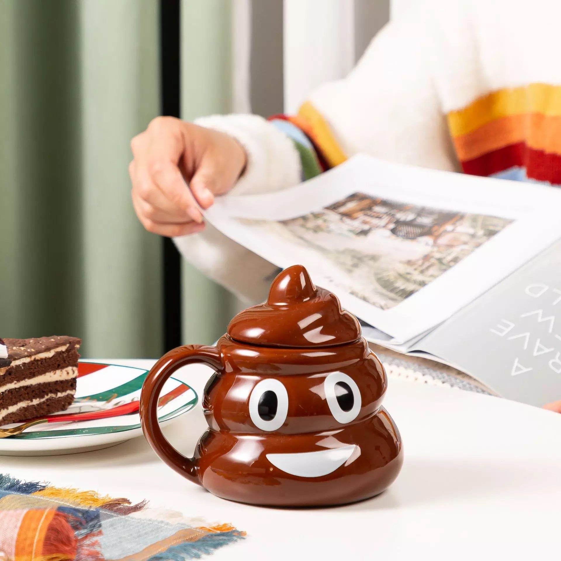 3D Poop Mug