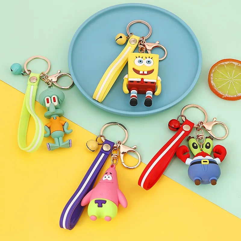3D SpongeBob Squarepants Keychain