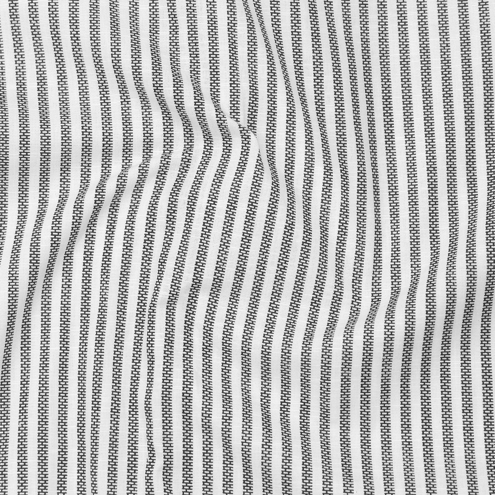 Close-up of a textured fabric with wavy pattern