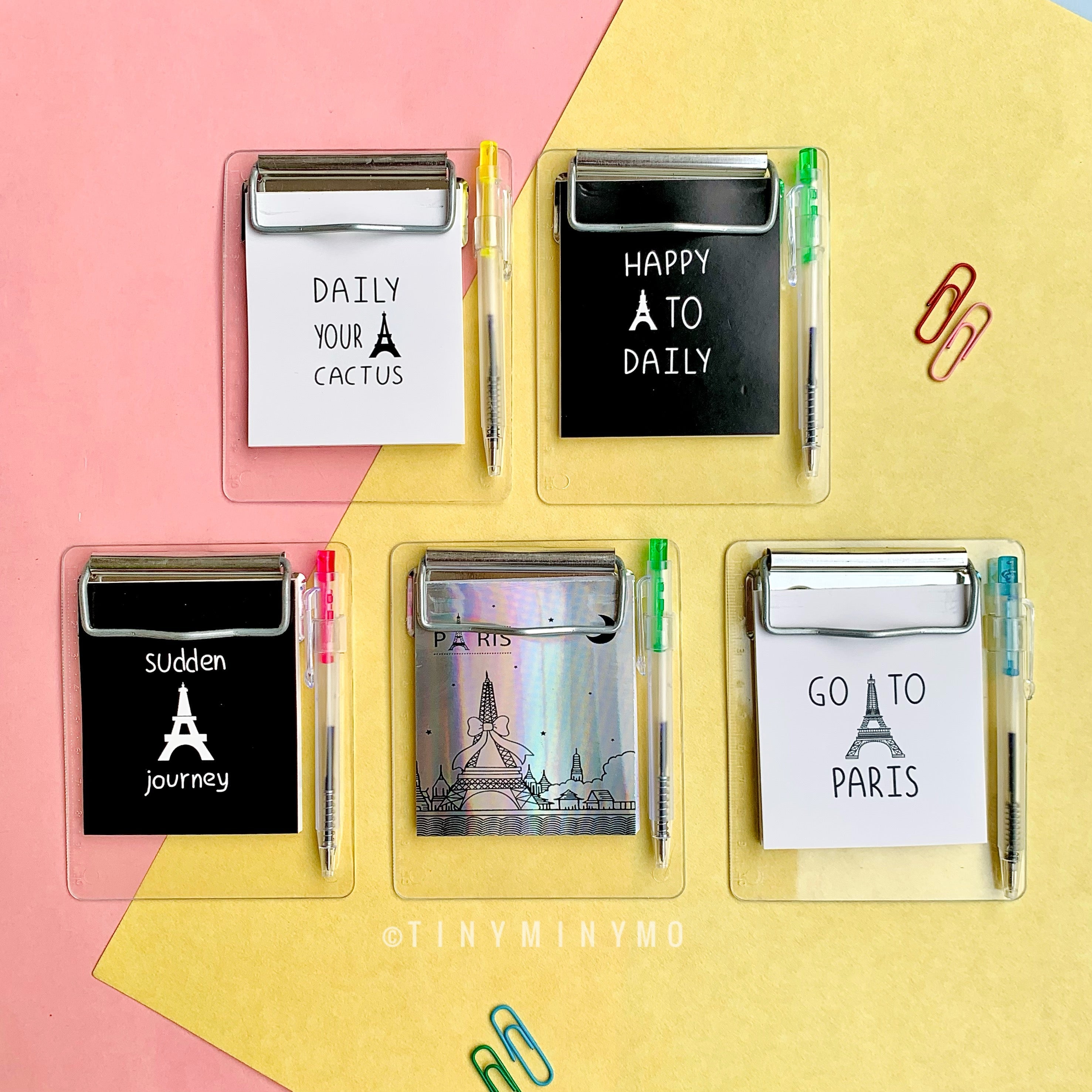 4 In 1 Paris Notepad