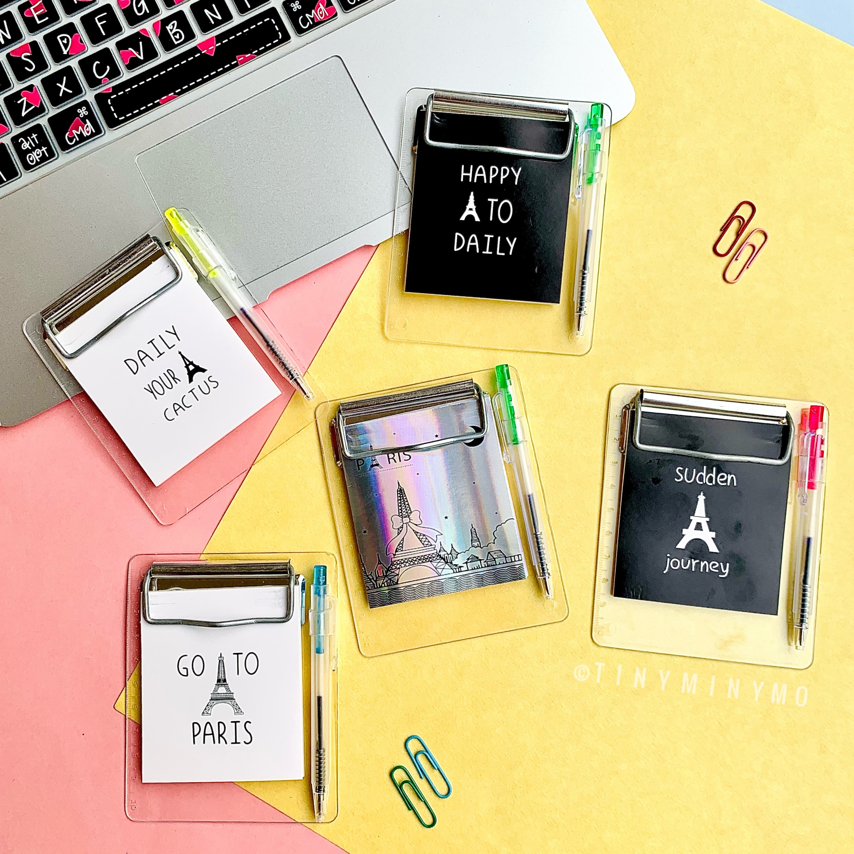 4 In 1 Paris Notepad