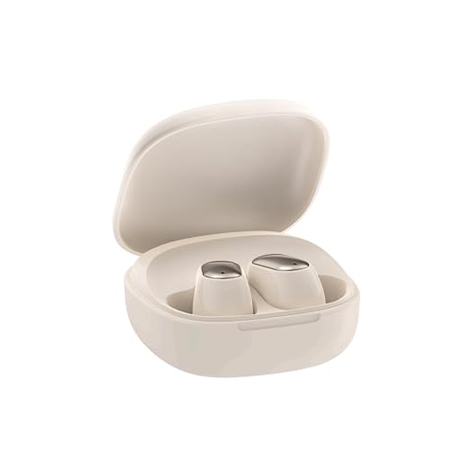 Amfox RIO TWS Earbuds | 42H Playtime | Bluetooth 5.4 | Crystal Clear Sound | IP65 Water Resistant | Touch Control | Lightweight Wireless Earbuds with Charging Case