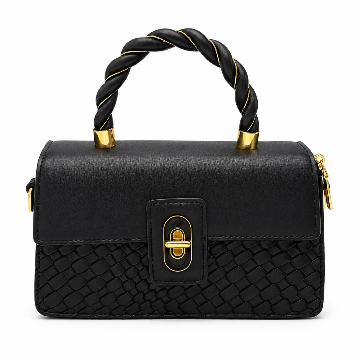 The Braided Noir Sling Bag