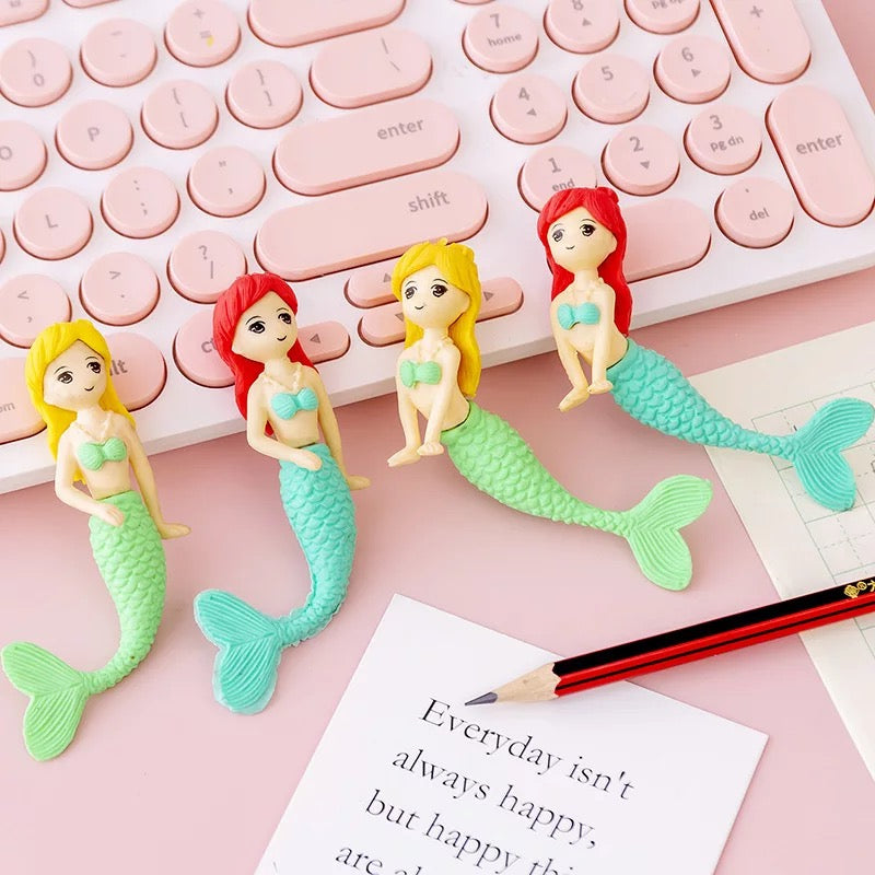 Adorable Mermaid Eraser
