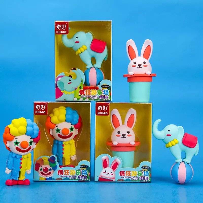 Amusement Park Jumbo Eraser
