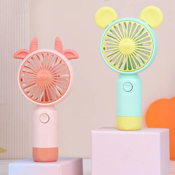 Animal Themed Two Gear Hand Fan