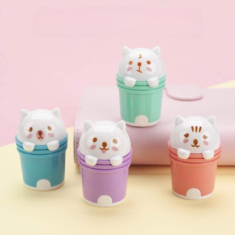 Animal in Bucket Eraser cum Sharpener