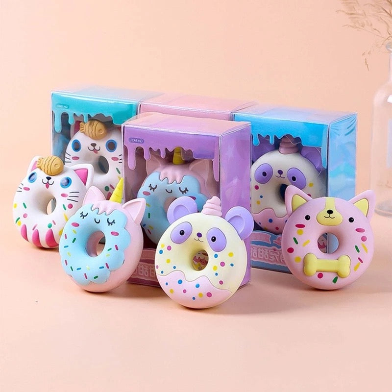 Animal Donut Eraser