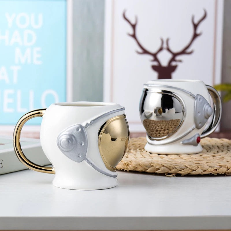 Astronaut Helmet 3D Coffee Mug - Tinyminymo