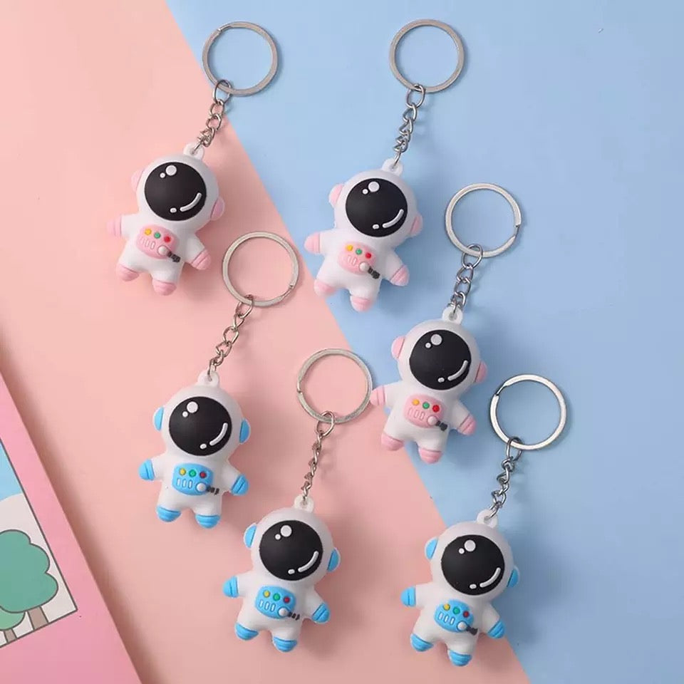 3D Astronaut Keychain without Lanyard
