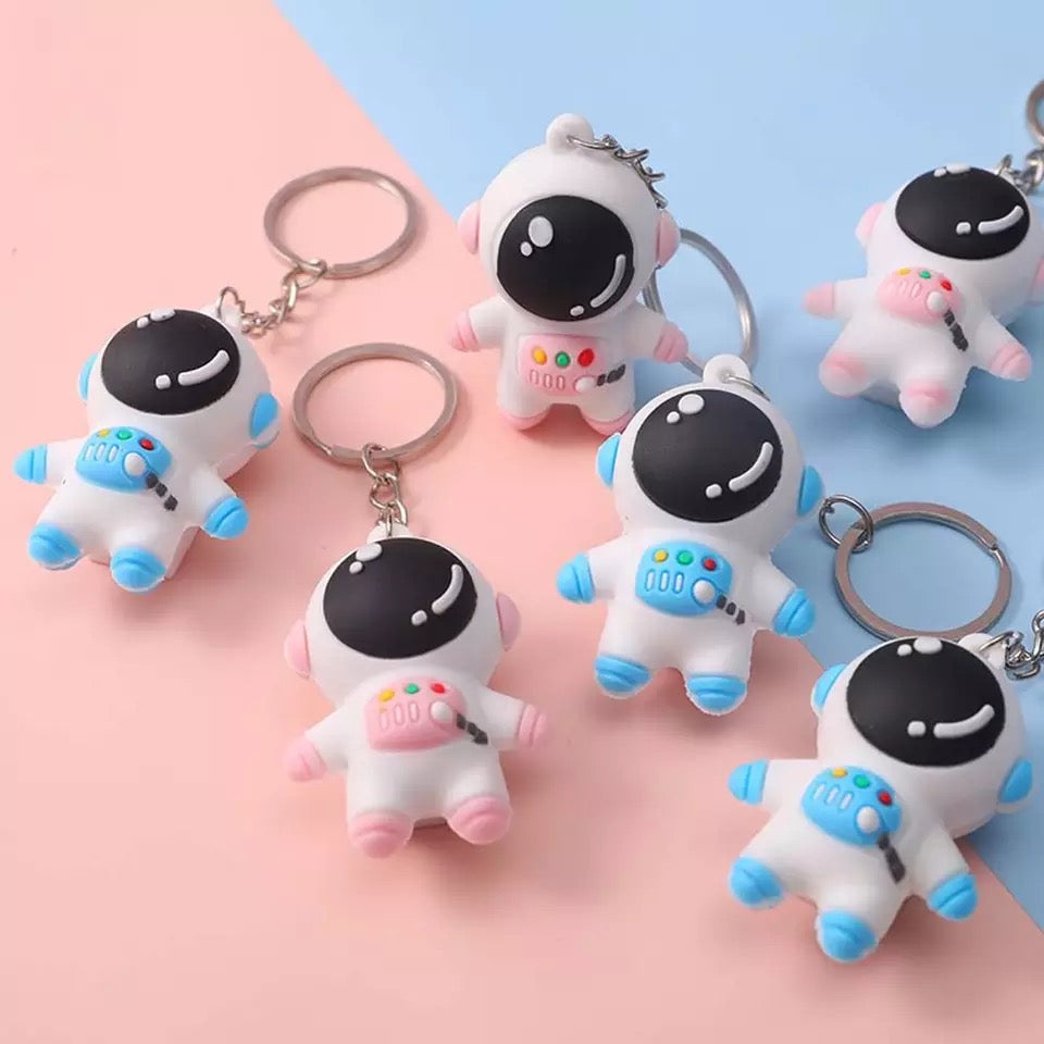 3D Astronaut Keychain without Lanyard
