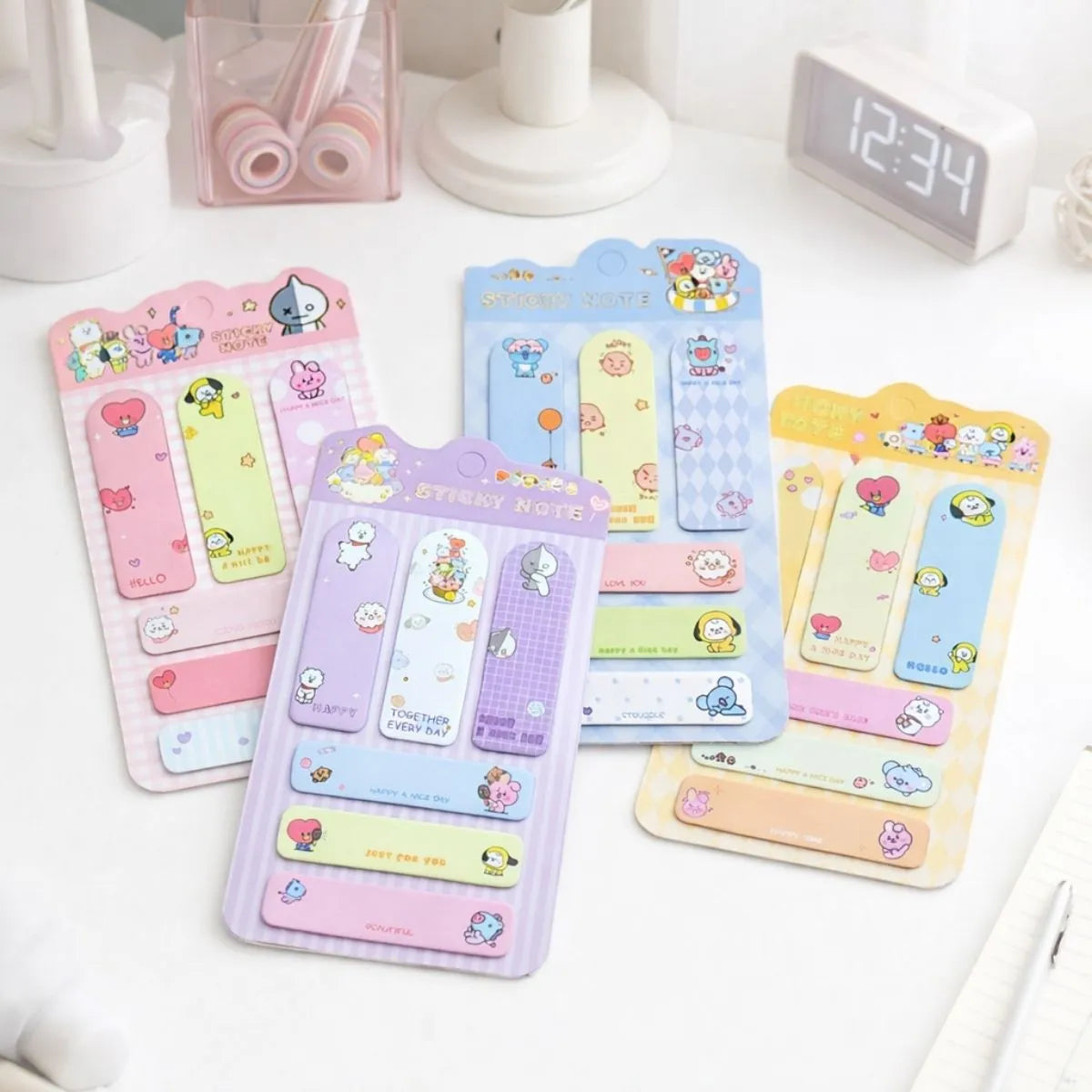 BT21 Sticky Notes