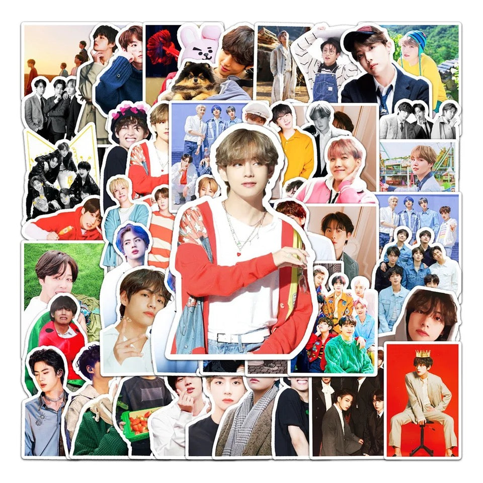 BTS Stickers - Set of 50