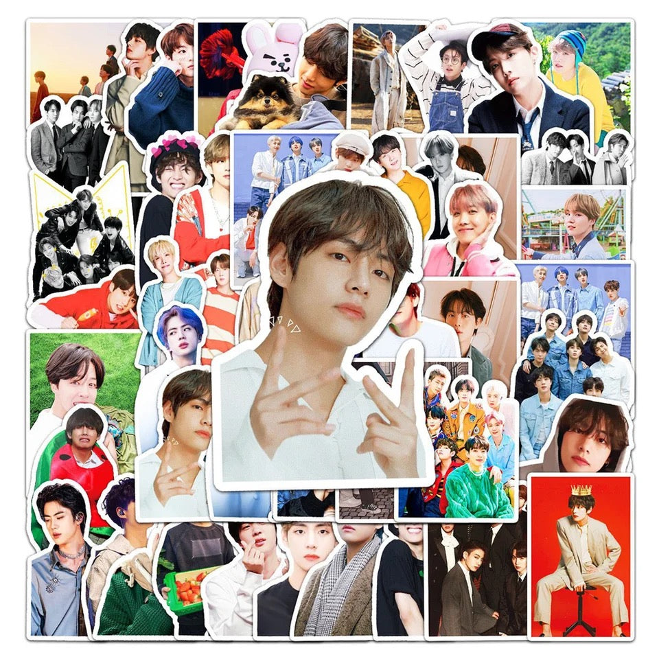 BTS Stickers - Set of 50