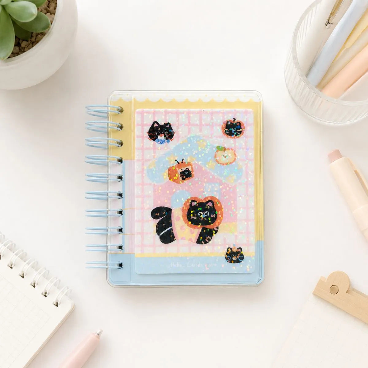 Yellow Color Bling Mini Diary - Tinyminymo