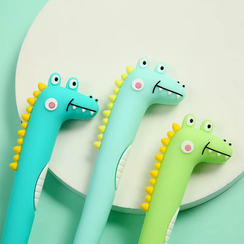 Blushing Crocodile Pen