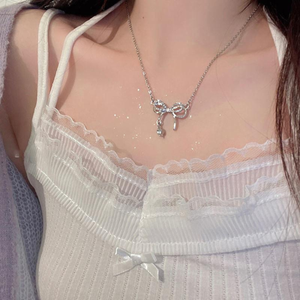 Bowknot Necklace for Women - Tinyminymo