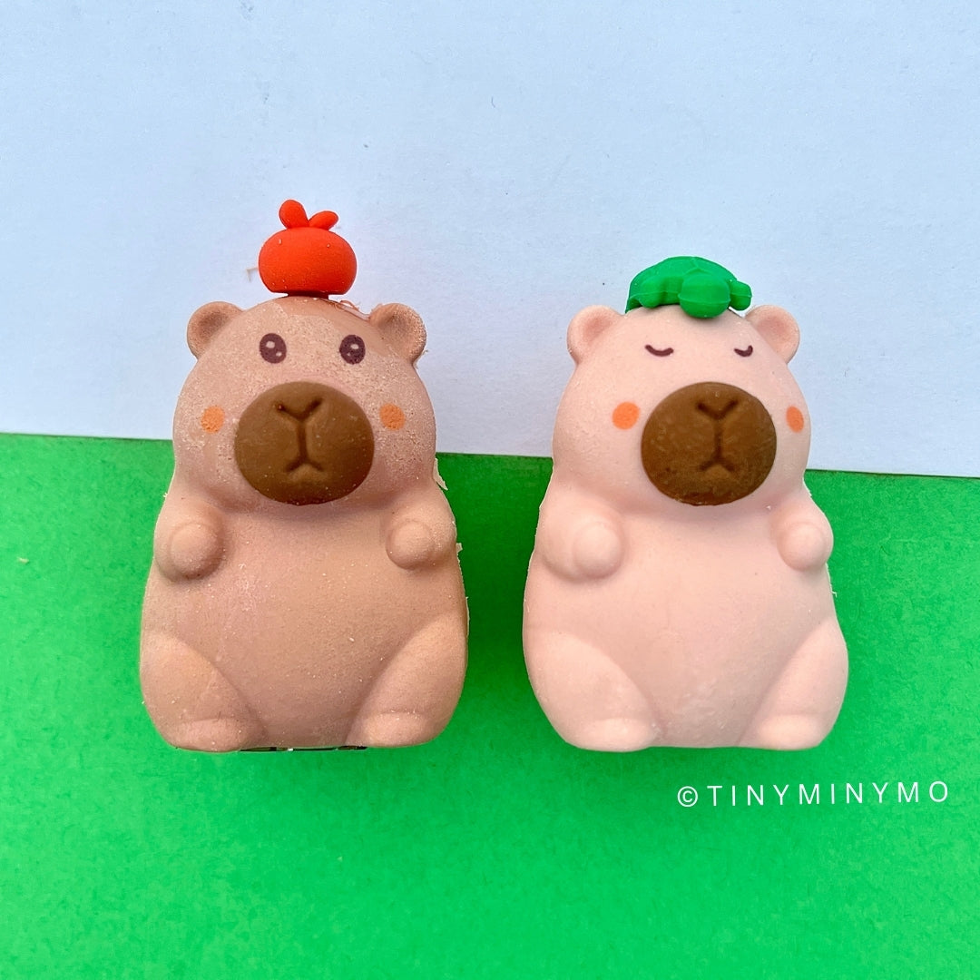 Capybara Sharpener Cum Eraser
