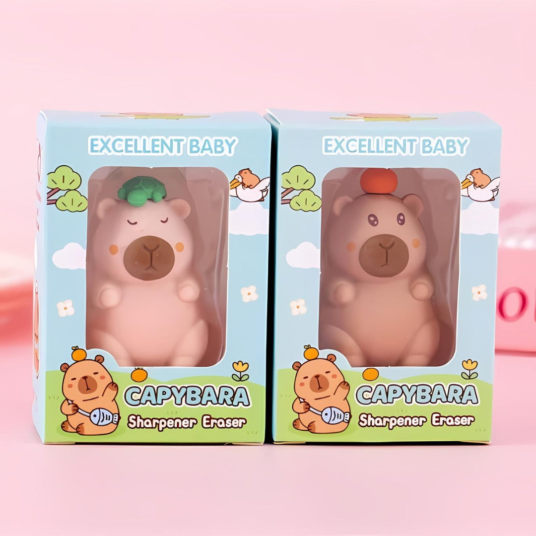 Capybara Sharpener Cum Eraser