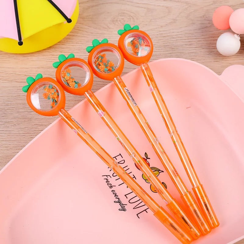 Carrot Confetti Pen