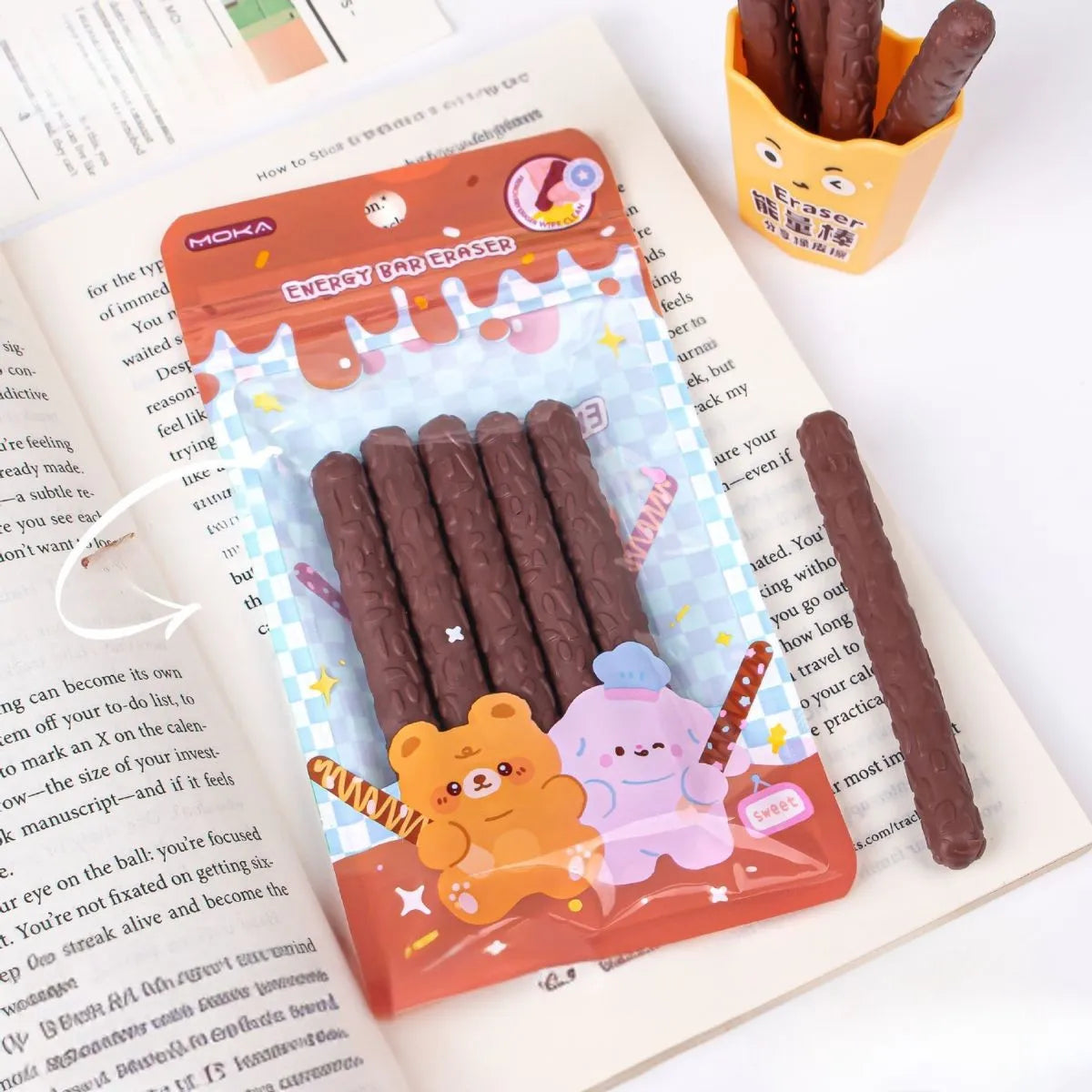 Chocolate Bar Eraser