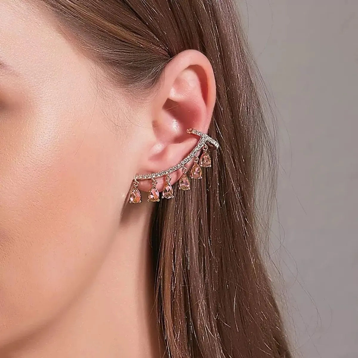 Crystal Ear Cuff