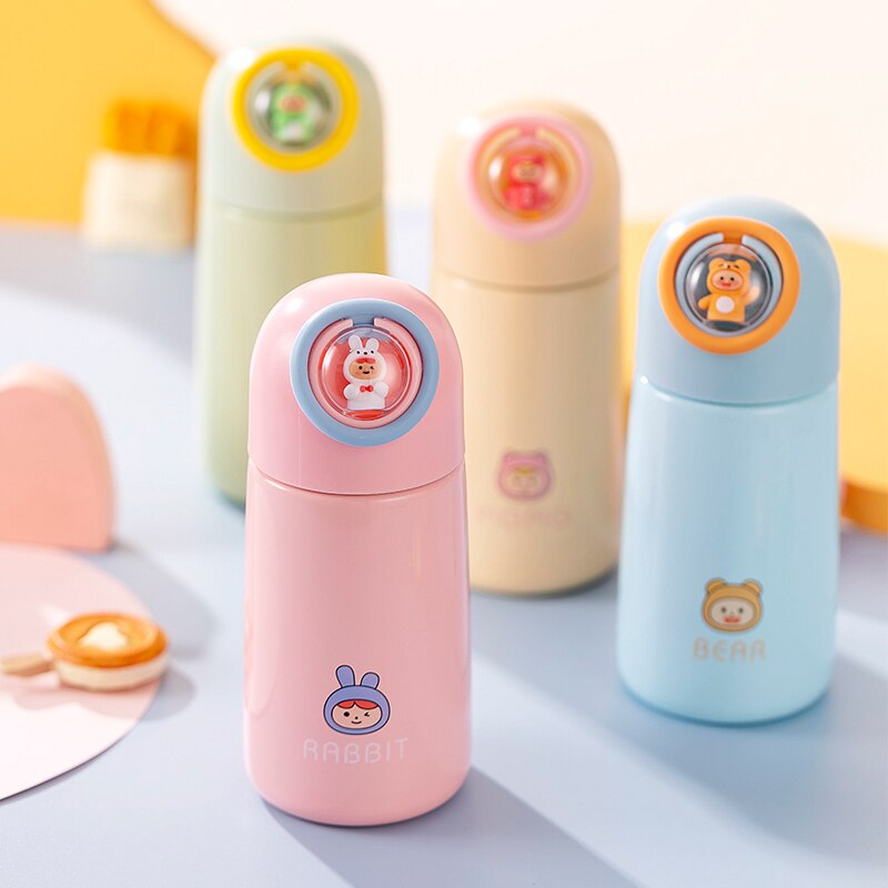 Cute Animal Cosplay Water Bottle