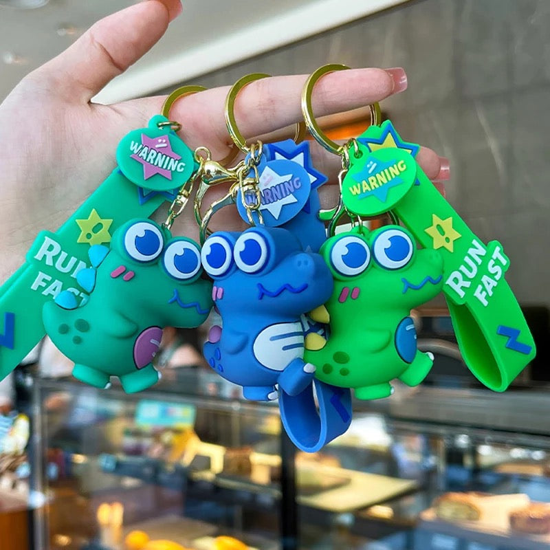Cute Crocodile 3D Keychain