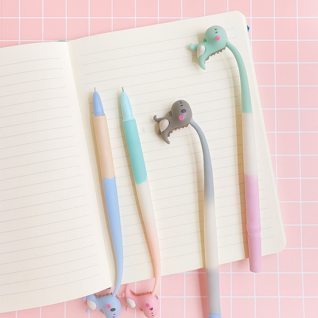 Cute Dino Dancing Pen