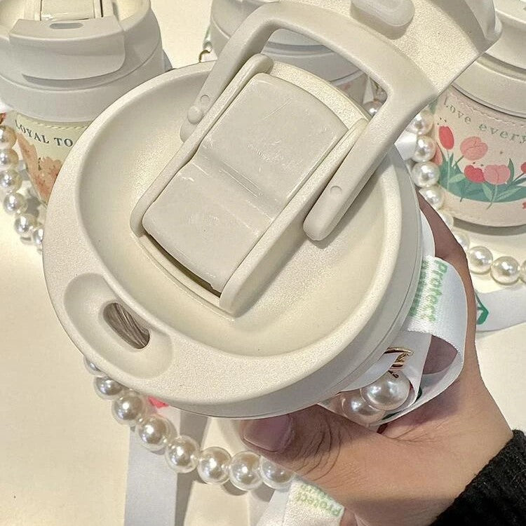 Cute Flower 2 in 1 Tumbler