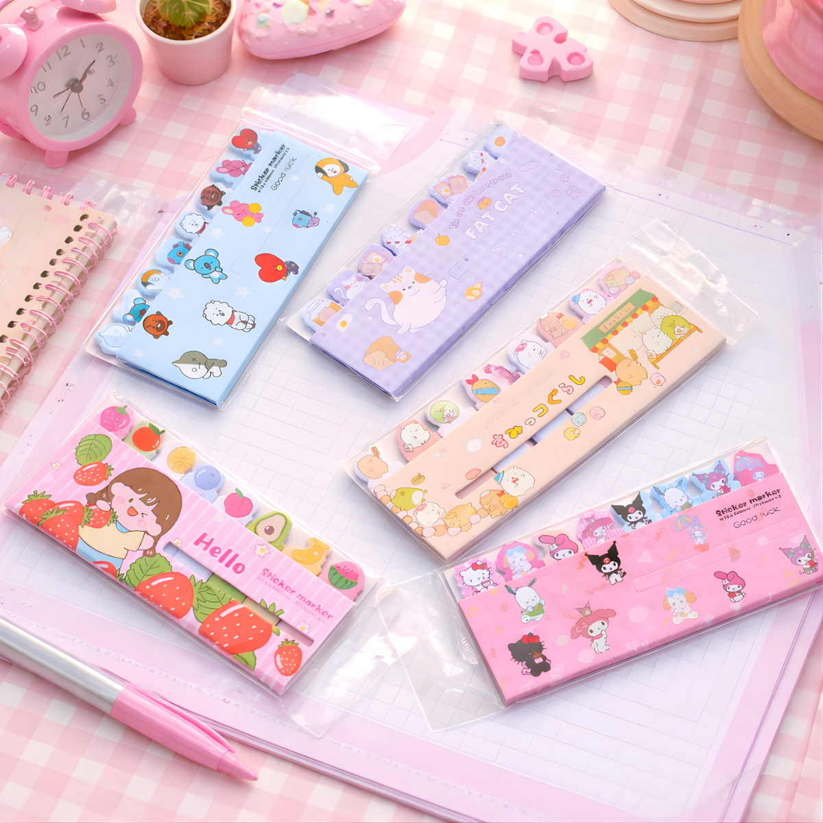 Cute Kawaii Stick Marker