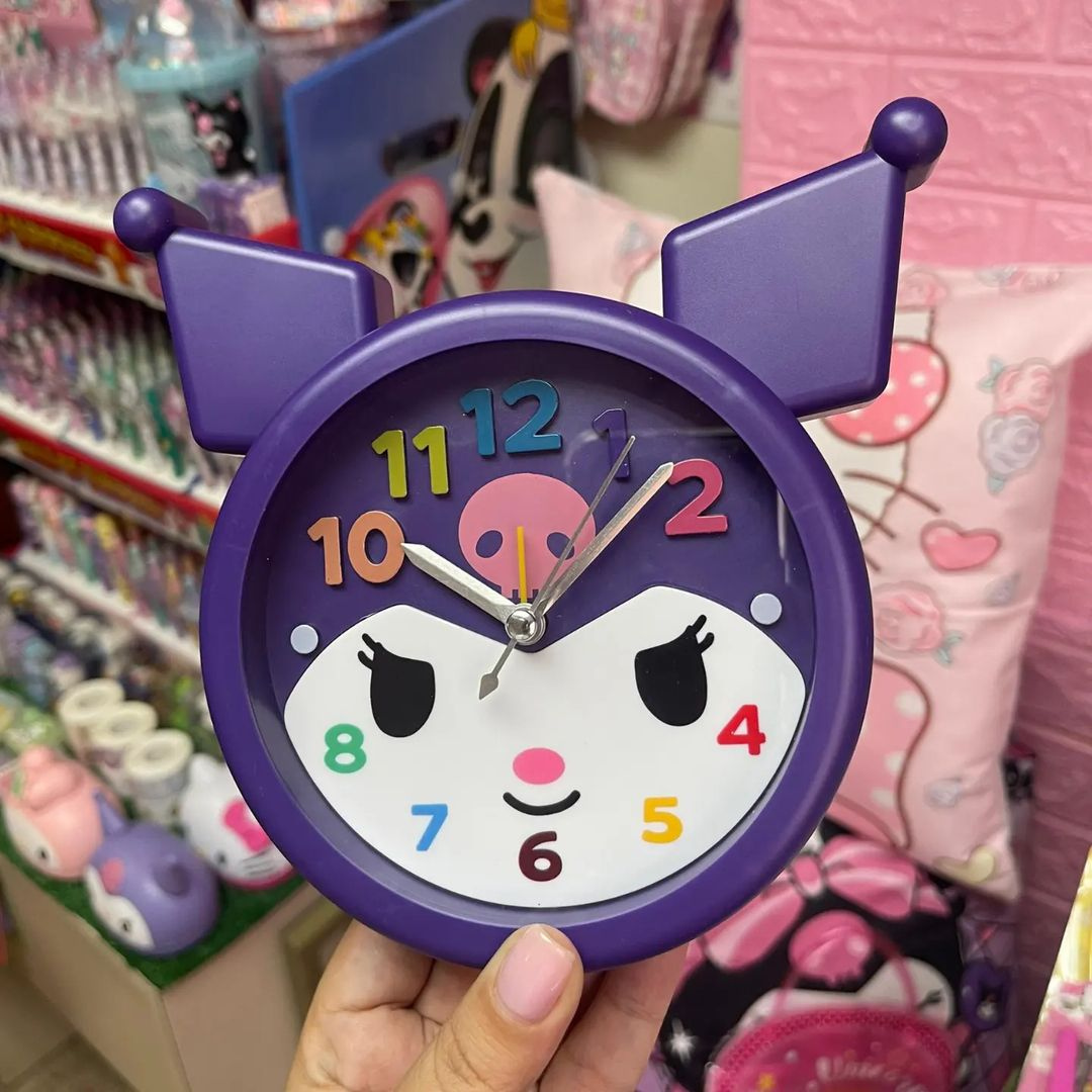 Cute Kuromi Clock