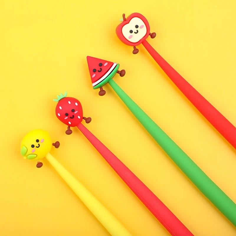 Dancing Fruit Silicone Gel Pen
