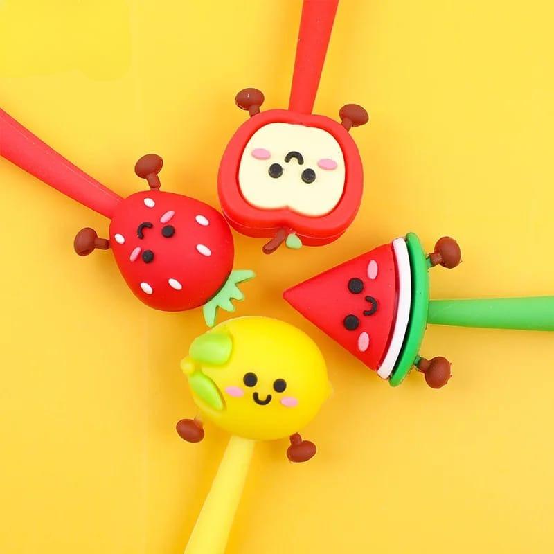 Dancing Fruit Silicone Gel Pen